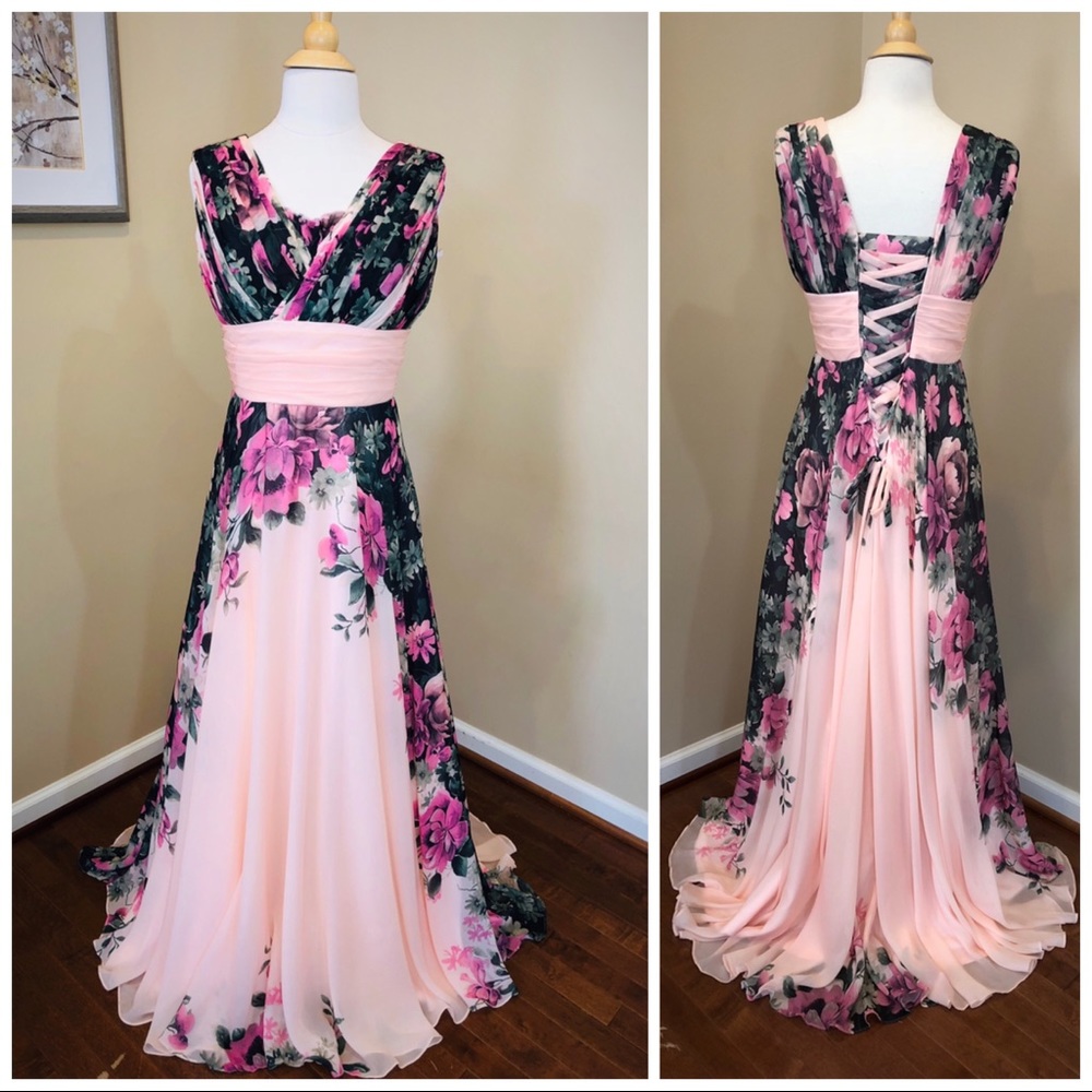 Aline prom dress